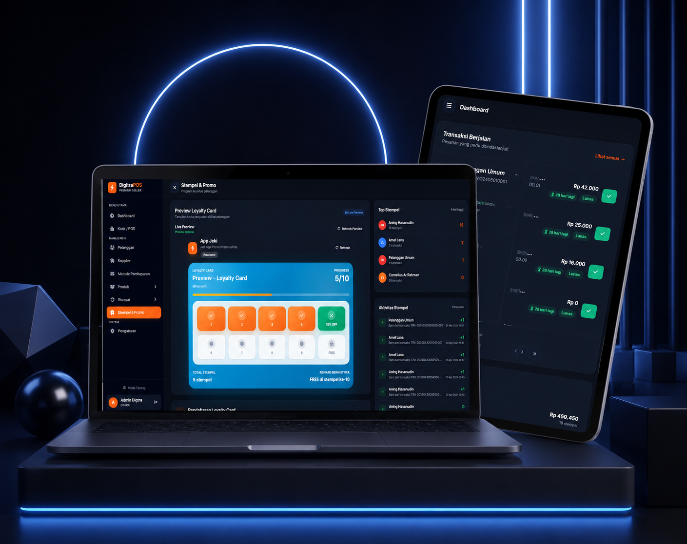 Digital Reseller App showcase