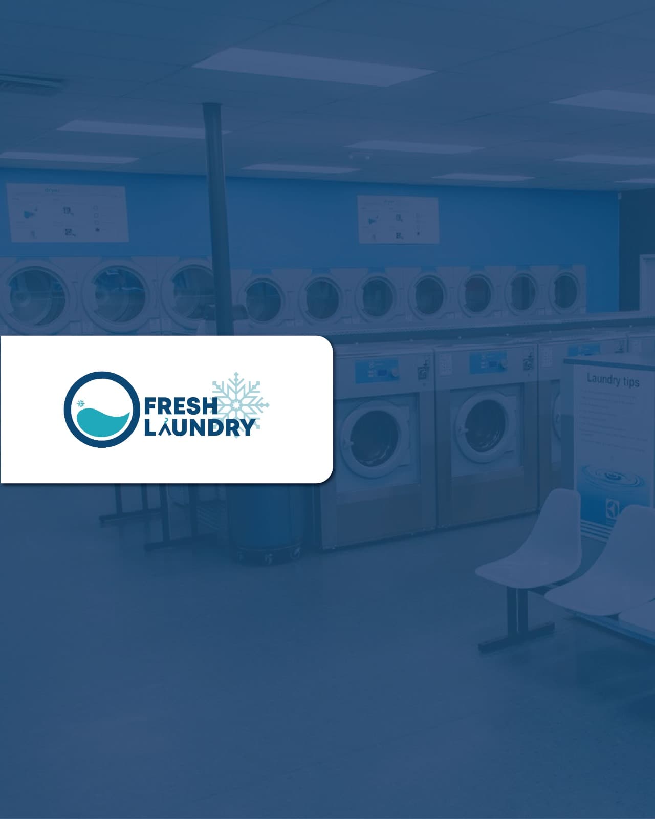 Fresh Laundry Logo Logo