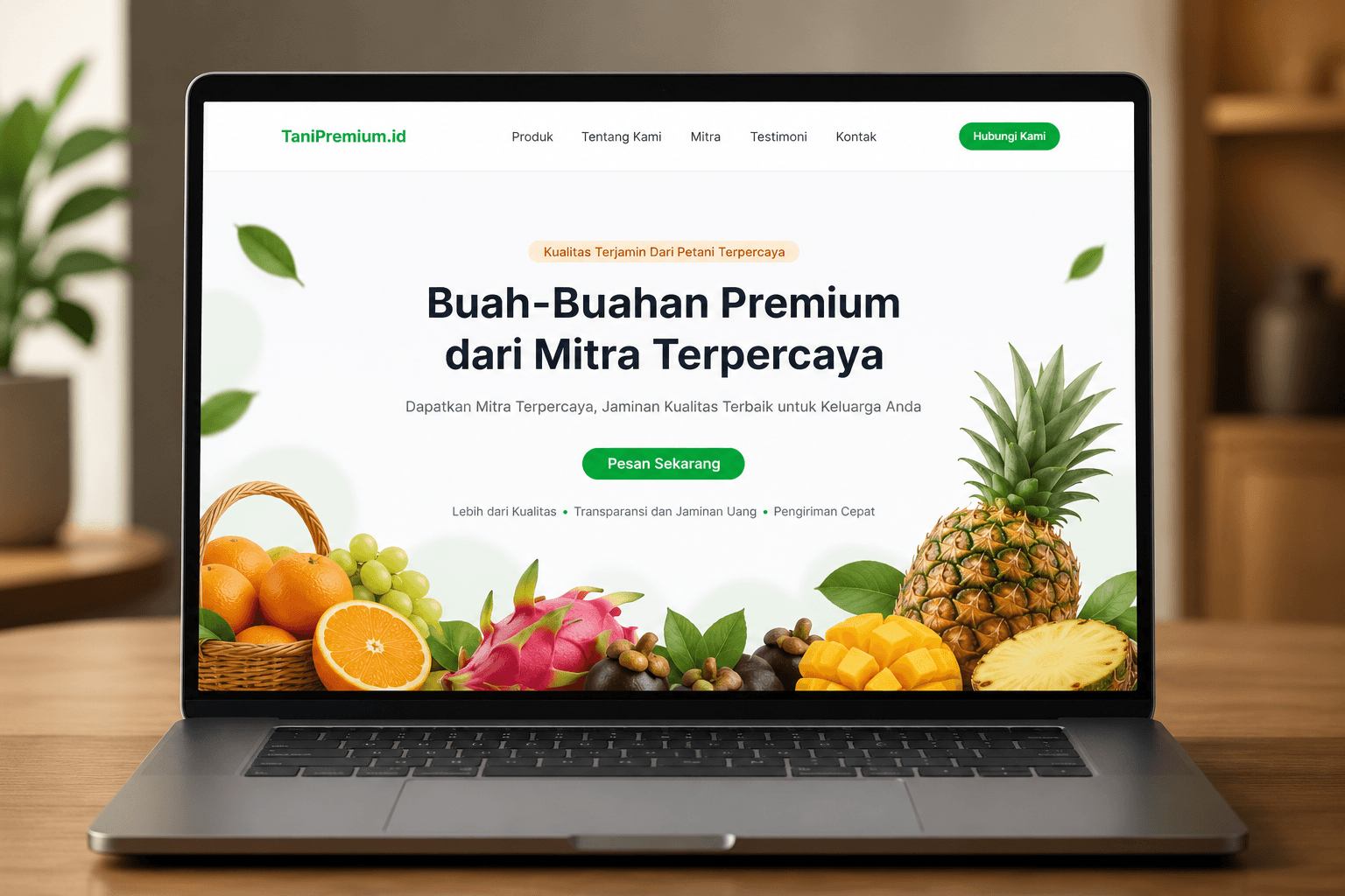 Tani Premium Landing Page